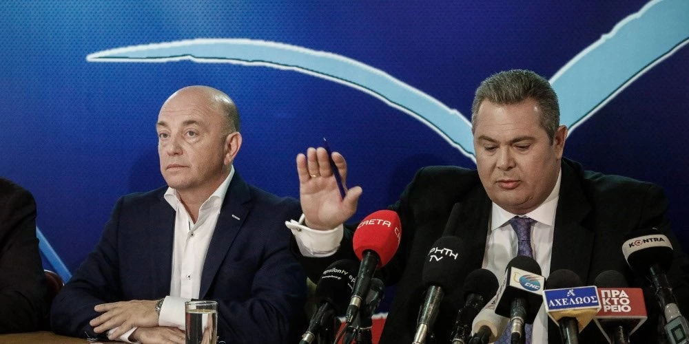 «Σφαγή» στους ΑΝΕΛ για το Σκοπιανό – «Αδειάζουν» τον Καμμένο
